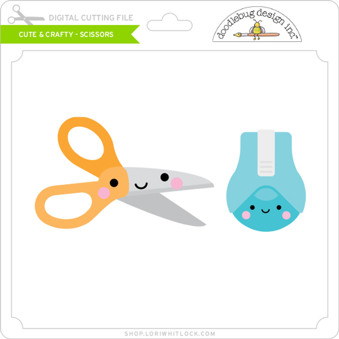 Cute & Crafty - Scissors - Lori Whitlock's SVG Shop